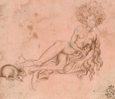 Allegory of Luxuria (recto), c. 1426 by Antonio Pisanello